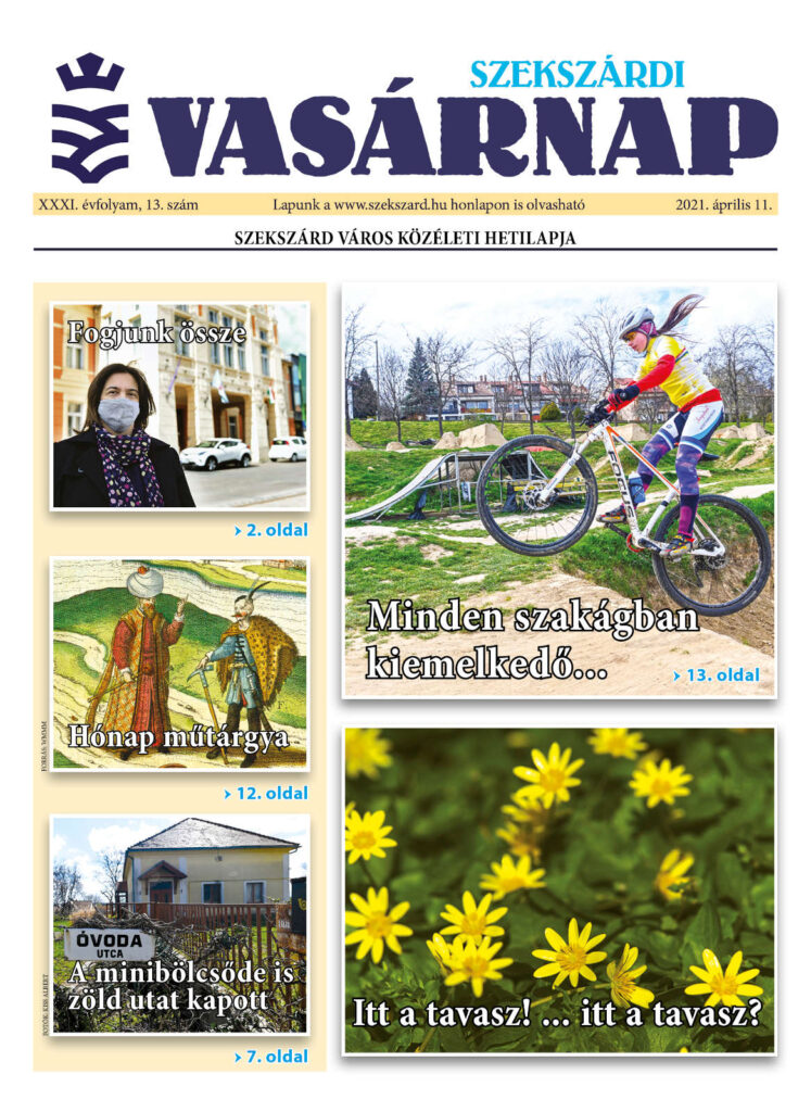 Szekszárdi Vasárnap 2021.04.11 cimlap