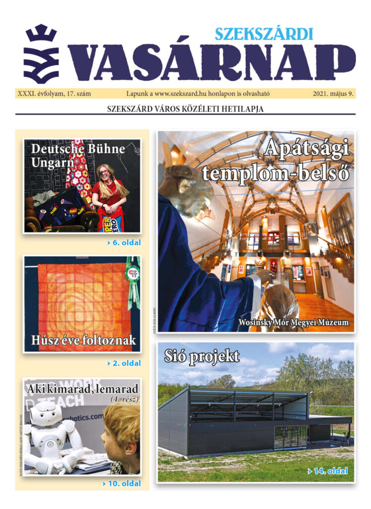 Szekszárdi Vasárnap 2021.05.09 cimlap