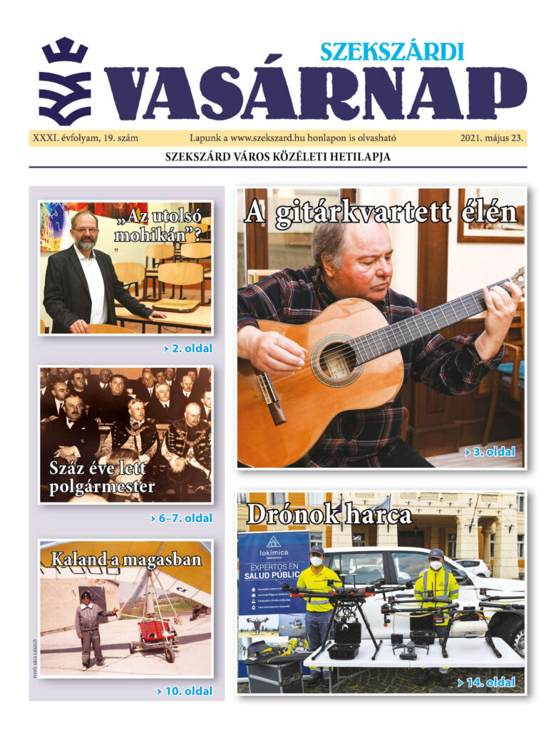 Szekszárdi Vasárnap 2021.05.23 cimlap